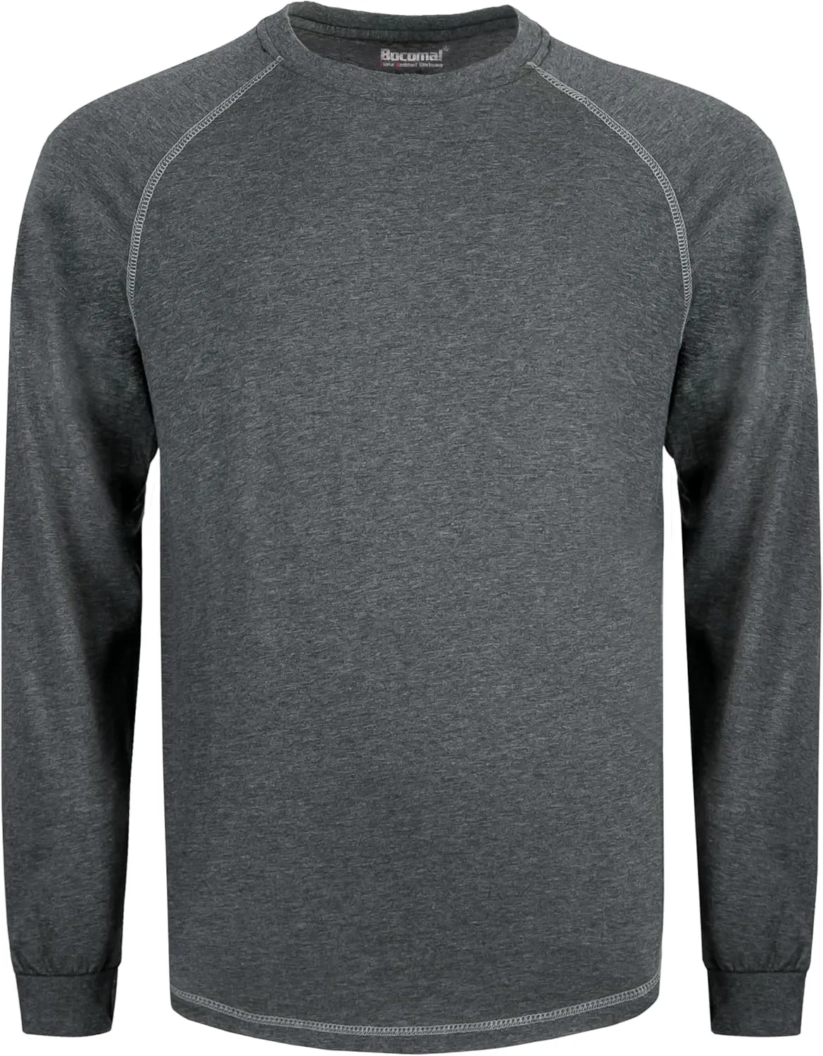 BOCOMAL FR Shirts for Summer 4oz EX Light Weight Flame Resistant Base Layer CAT1 Fire Retardant Crew Shirt