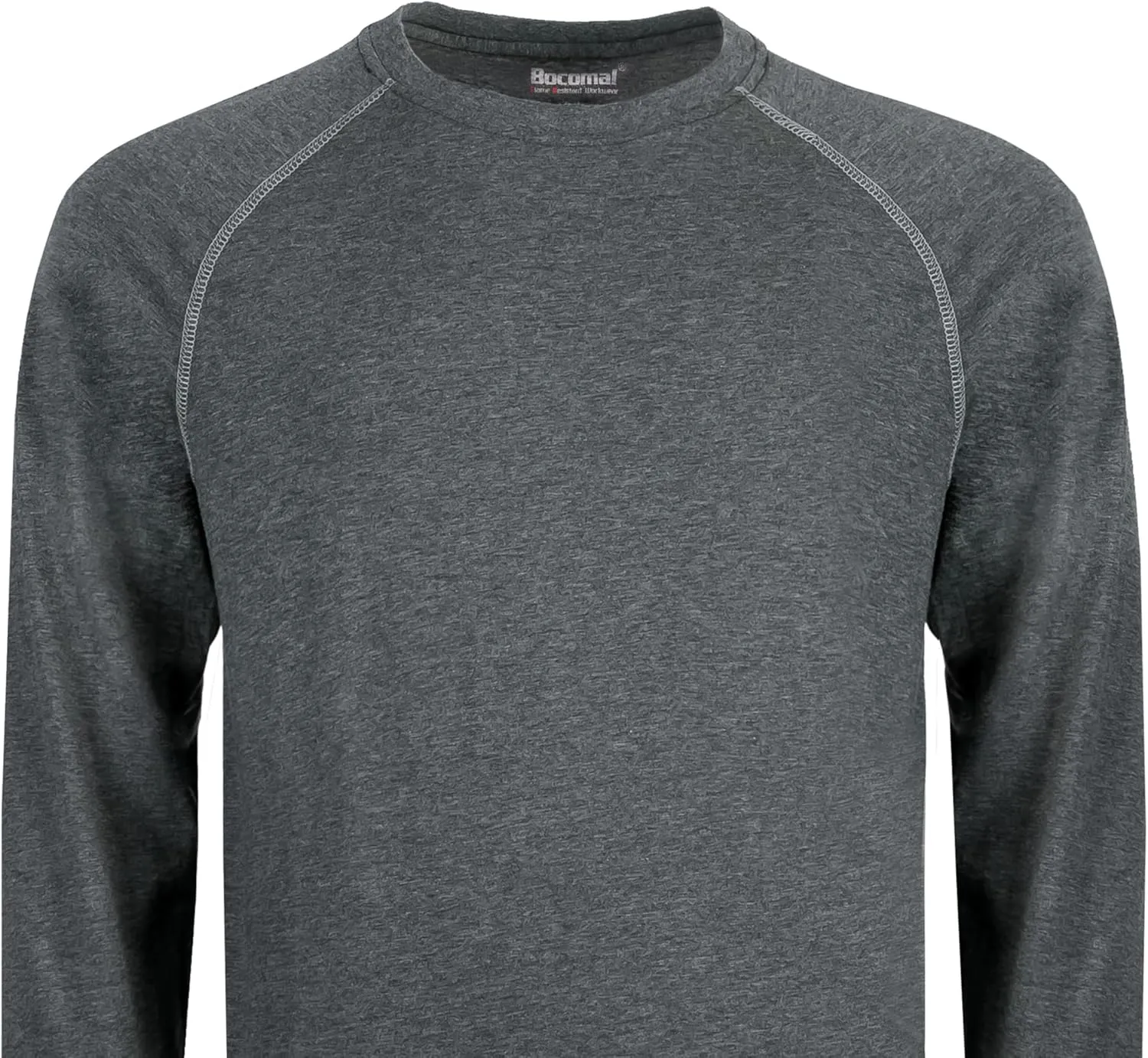 BOCOMAL FR Shirts for Summer 4oz EX Light Weight Flame Resistant Base Layer CAT1 Fire Retardant Crew Shirt