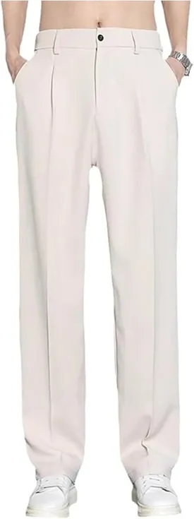 Denimblack Pants for Men, Easemotions Super Stretch Ice Silk Comfort Everyday Pants