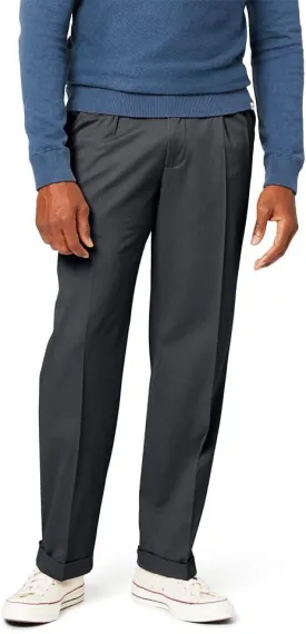 Dockers Men's Relaxed Fit Comfort Khaki Pants - Pleated