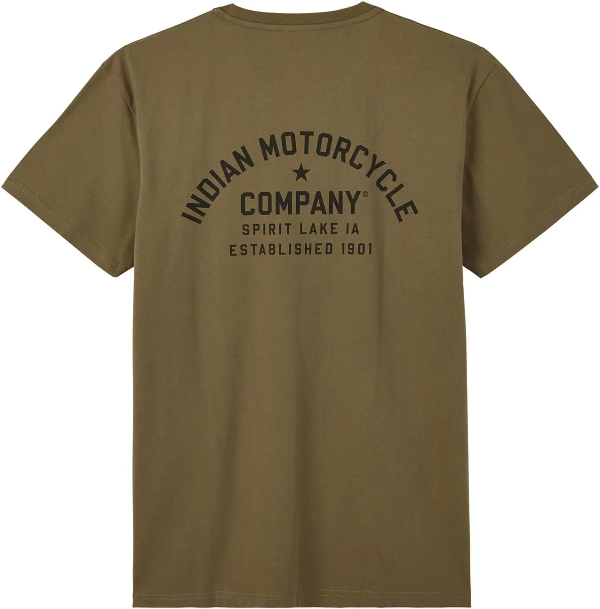 Indian Motorcycle Men's Established 1901 IMC T-Shirt, Khaki