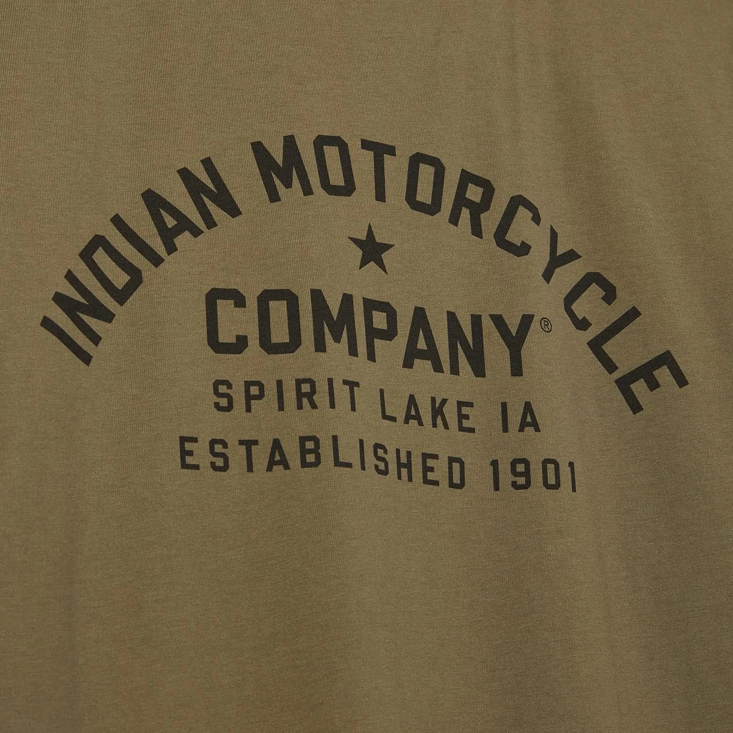 Indian Motorcycle Men's Established 1901 IMC T-Shirt, Khaki