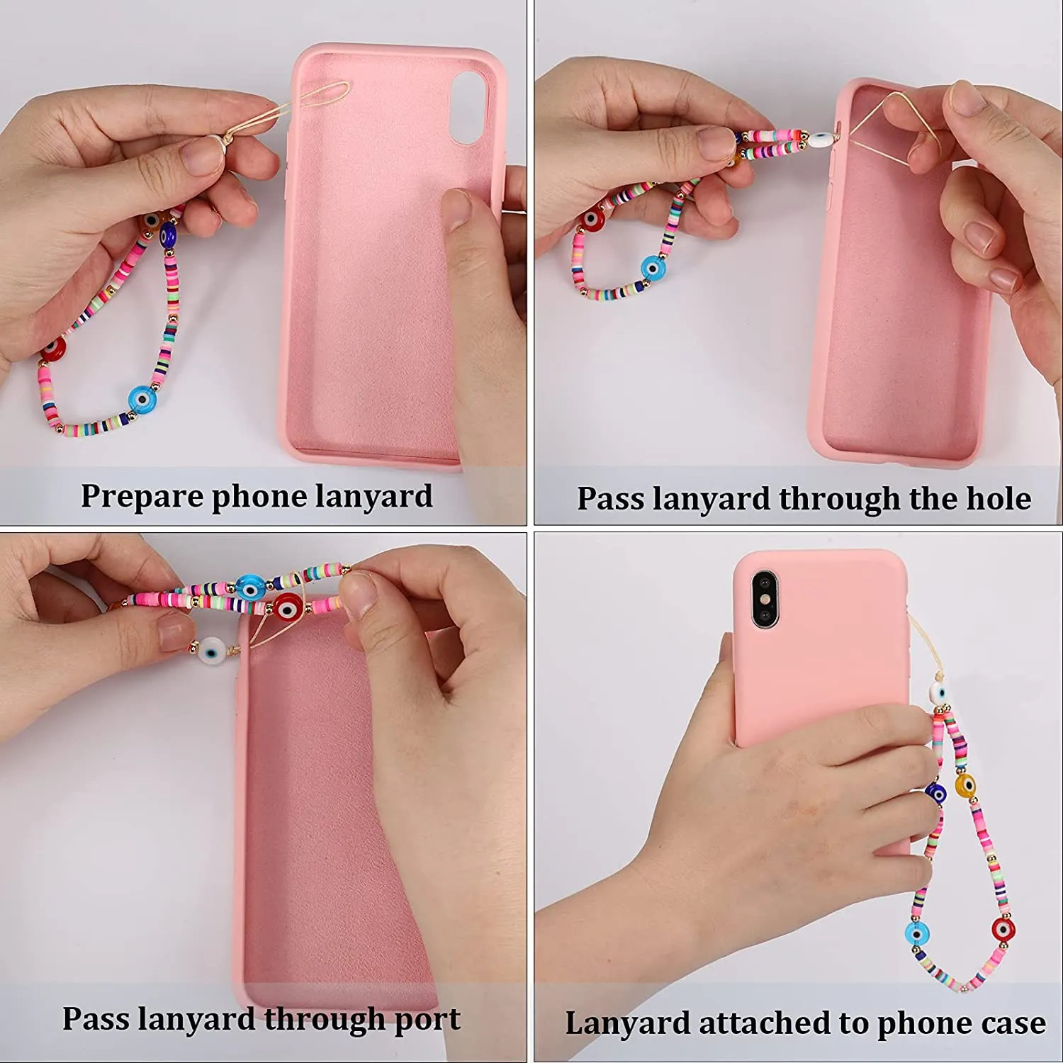 Lucky Stars Fancy Phone Charm Multiple Colors Available