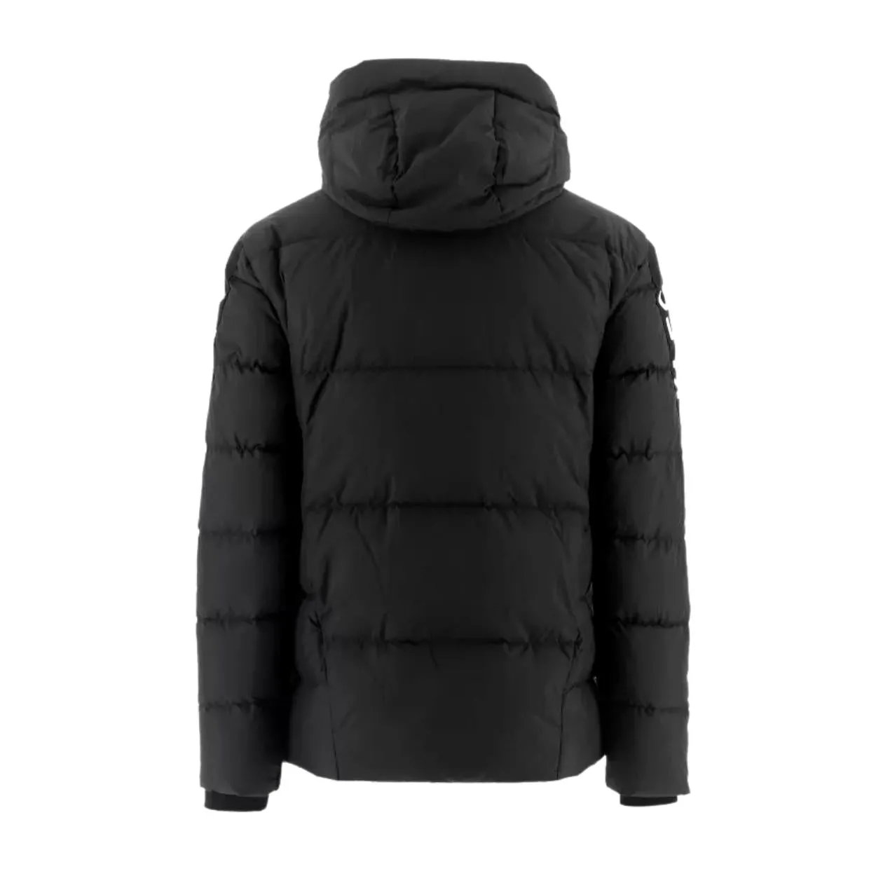 Black Moose Knuckles Logo Naufrage Jacket - Optimized E-commerce Product Title