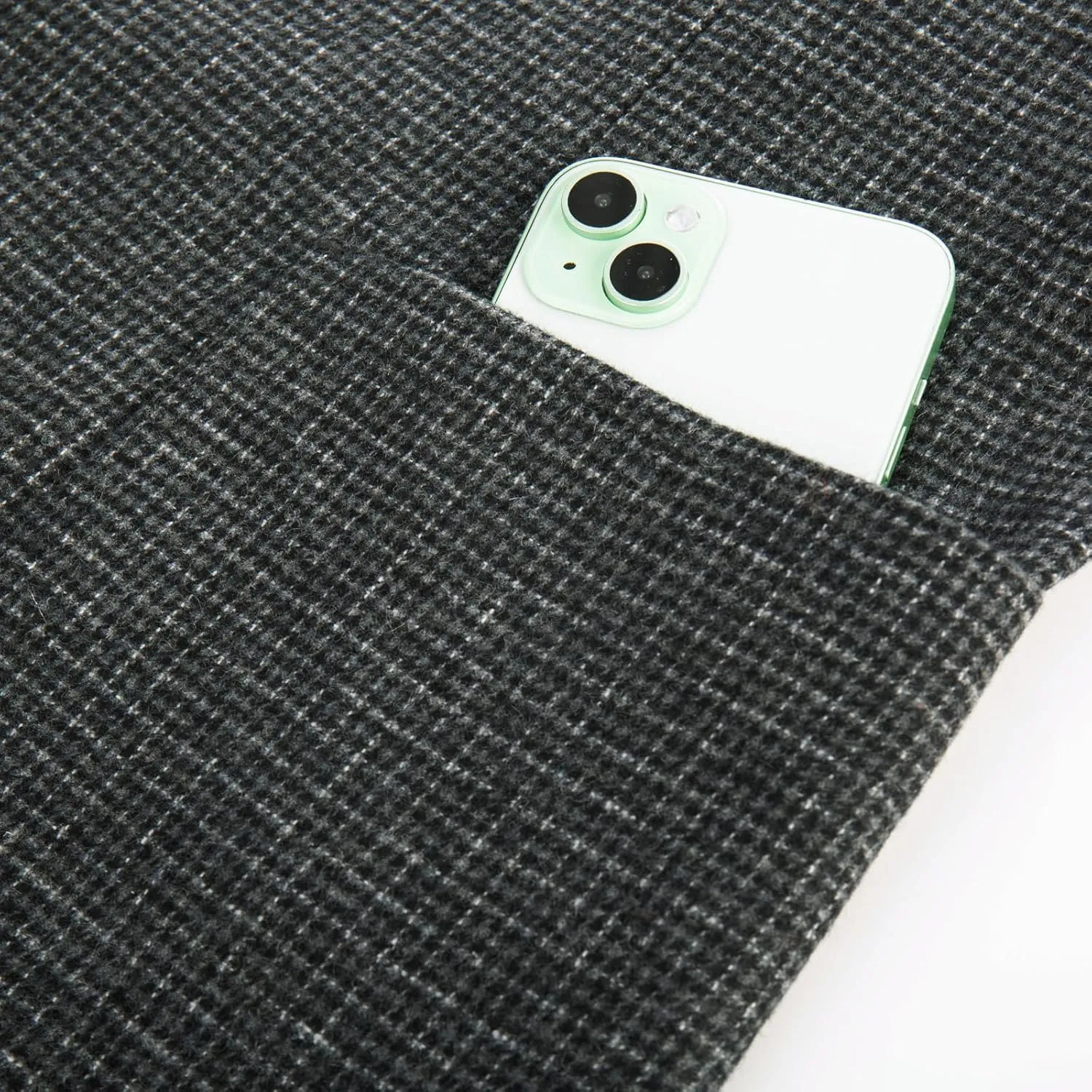 PJ PAUL JONES Men's Herringbone Tweed Blazer British Wool Blend Sport Coat Jacket