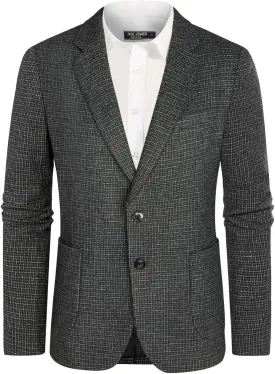 PJ PAUL JONES Men's Herringbone Tweed Blazer British Wool Blend Sport Coat Jacket