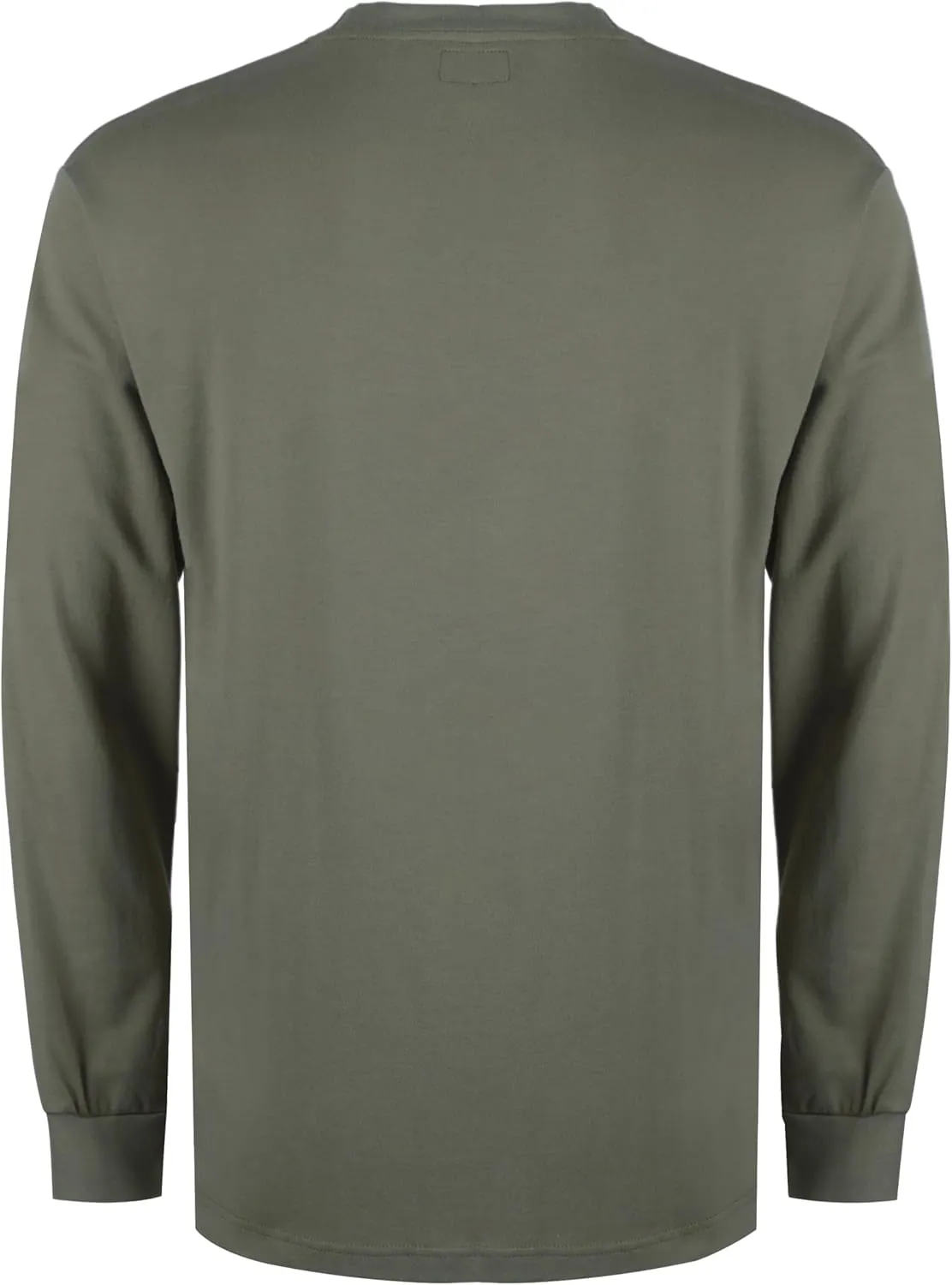 TICOMELA FR T Shirt Flame Resistant Shirt 5.5oz 100% Cotton Light Weight Workwear Men's Long Sleeve Henley Shirts