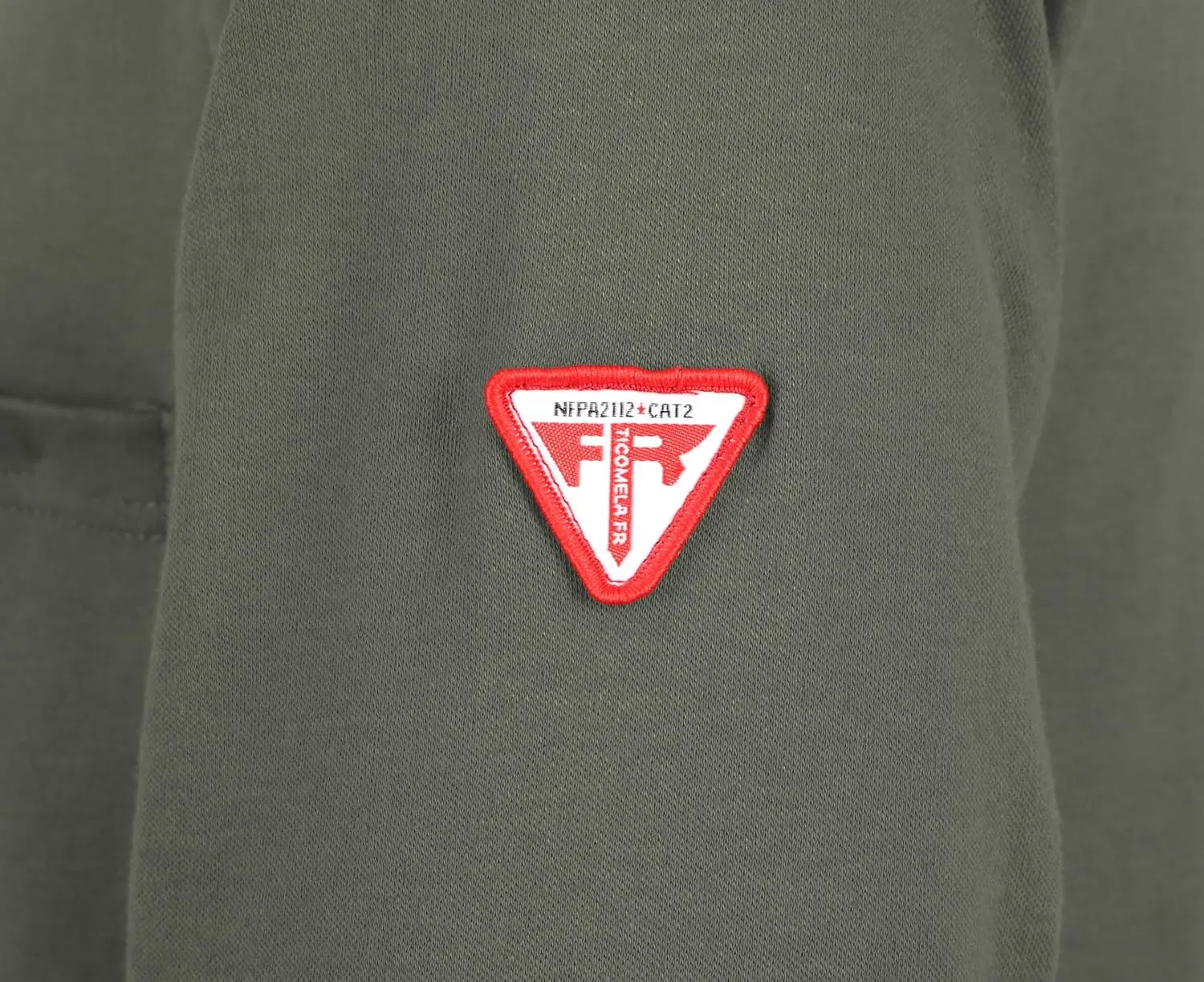TICOMELA FR T Shirt Flame Resistant Shirt 5.5oz 100% Cotton Light Weight Workwear Men's Long Sleeve Henley Shirts